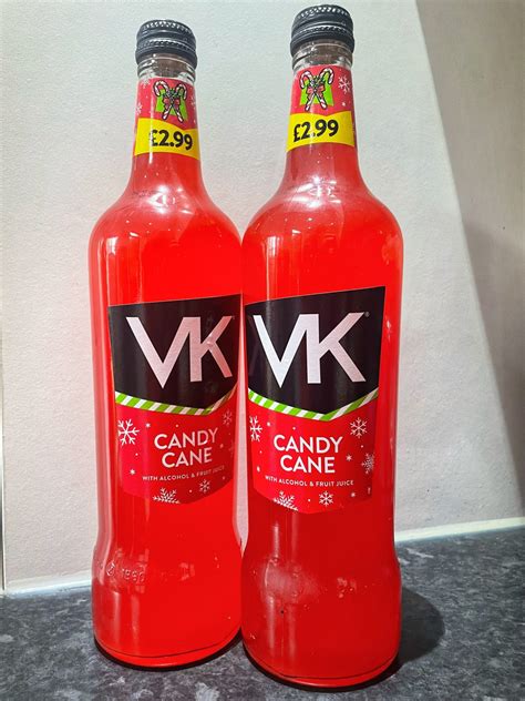 Vk Has Brought Back Its Sell Out Candy Cane Alcopop Flavour The Hoot