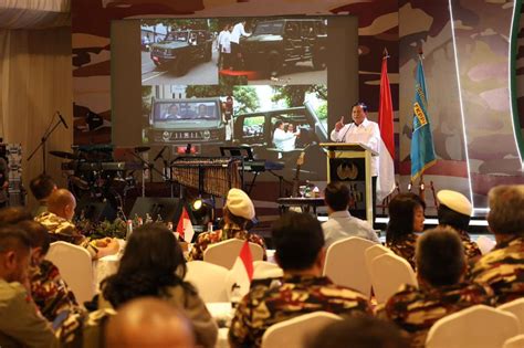 Hadiri Hut Ke Fkppi Menhan Prabowo Fkppi Adalah Pewaris Utama