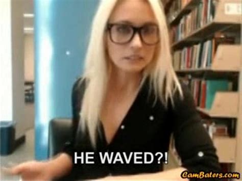 Sexy Hot Blonde Gets Caught Masturbating In Public Library Xvideos