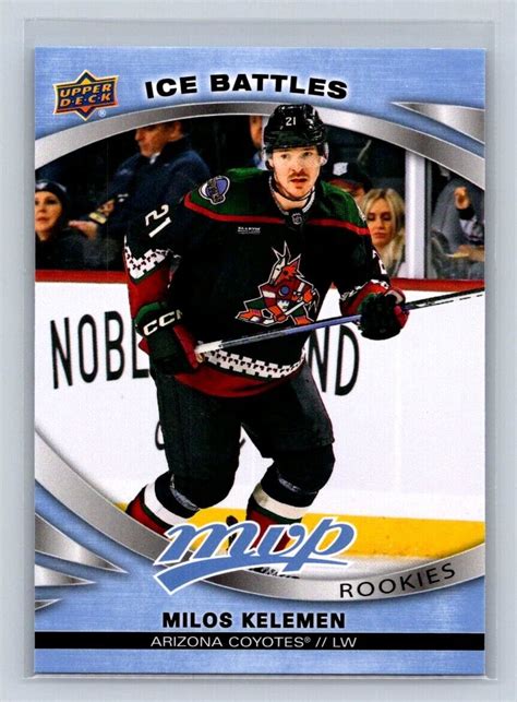 Upper Deck Mvp Rookies Ice Battles Arizona Coyotes Rc