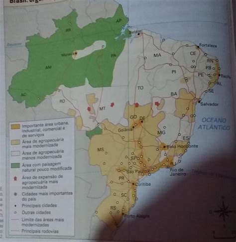 Espaço Geografico Brasileiro - quais características do espaço geográfico brasileiro são apresentadas ...