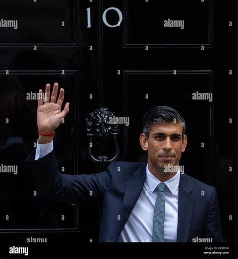 London England Uk Th Oct Rishi Sunak Is Seen Outside