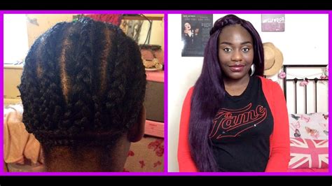 All About My Purple Crochet Braids Using X Pressions Hair Youtube