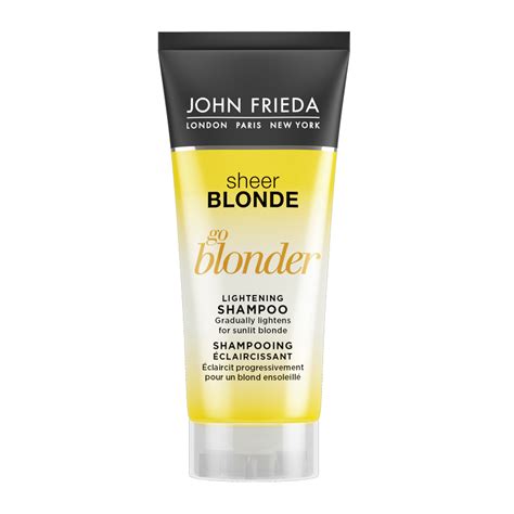 John Frieda Sheer Blonde Go Blonder Shampooing Éclaircissant éclaircit