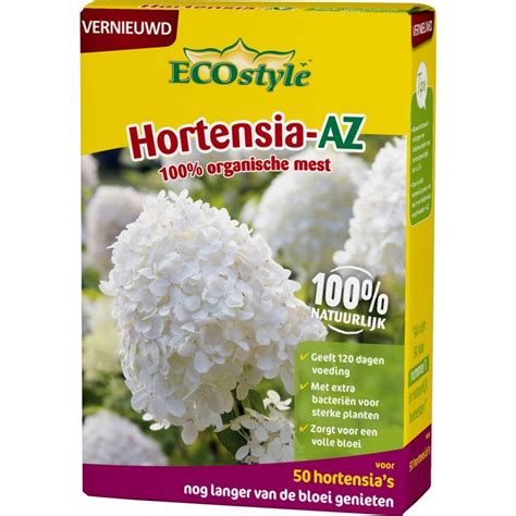 Ecostyle Hortensia AZ Meststof 1 6 Kg Voor Ca 50 Planten Tuinier