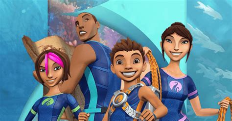 Nickalive Nickelodeon Greece To Premiere The Deep A Brand New