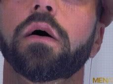 Handsome Uncut Hector De Silva Takes A Shower Looking Into Camera Gay Porn