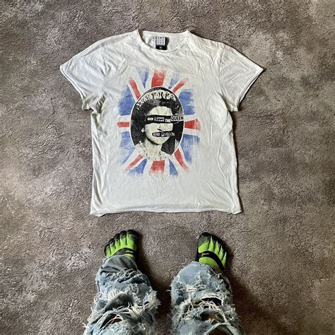 Vintage Vintage Y K SEX PISTOLS FACE ABSTRACT ANGRY HORROR BONES Grailed