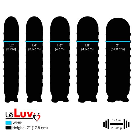 Leluv HEARTY Inch Length D Printed Textured Dildo Choose Etsy Canada