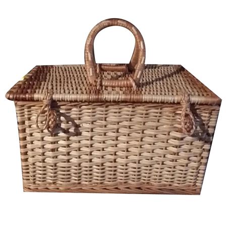 Brown Bamboo Fruit Basket Size Dimension 14 X 12 X 10inch L X W X H