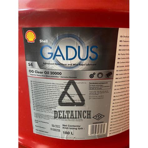 Jual Shell Gadus S4 OG Clear Oil 20000 Drum 180Lt Kab Tangerang