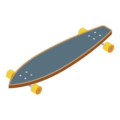 Patineta Icono Isom Trica Vector Retro Tablero Vector En Vecteezy