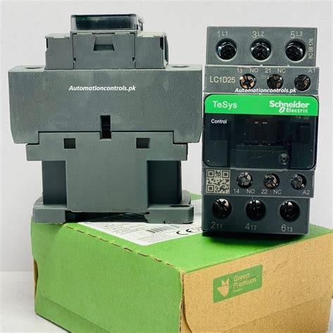 Schneider LC1D25 Magnetic contactor 25A 3P 1NO/1NC 220vAC > Automation ...