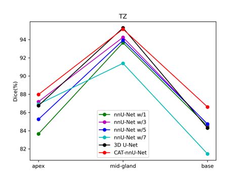 performance   tz   pz segmentation   prostate