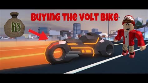 BUYING THE VOLT BIKE Roblox Jailbreak YouTube