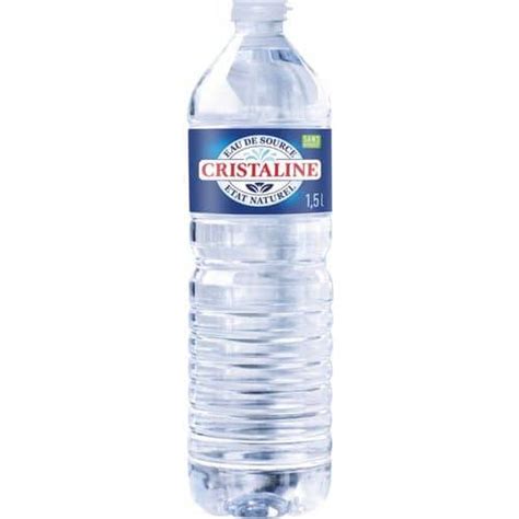 Eau De Source Cristaline L Pack Bouteilles Manutan Fr