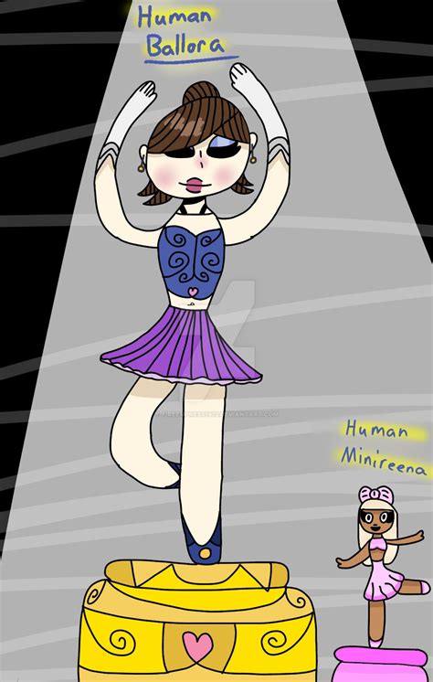 Human Ballora And Minireena By Fireempress1972 On Deviantart