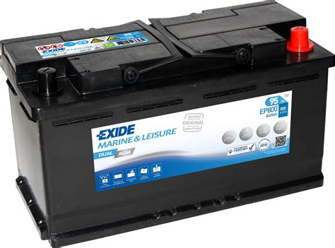 Akumulator EXIDE DUAL AGM EP800 92Ah 850A P Sklep Inter Cars