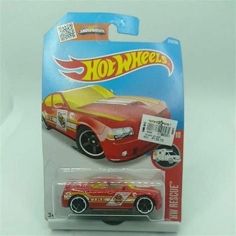 Hot Wheels Mattel Treasure Hunt Dodge Charger Srt Hw Rescue Shopee