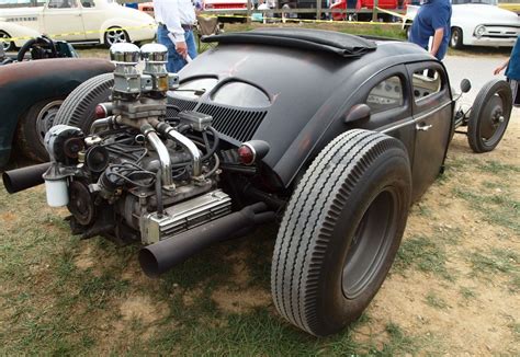 Power Cars Volkswagen Beetle Bug Chopped Rat Rod