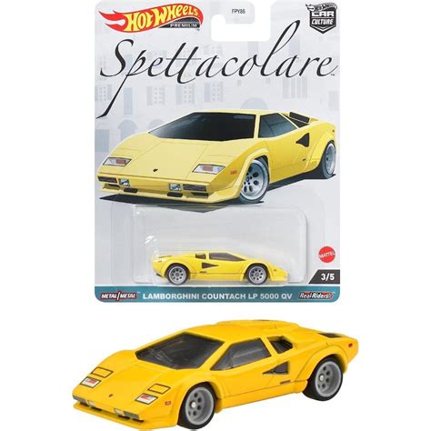 MATTEL ホットウィール Hot Wheels カーカルチャー スペッタコラーレ ランボルギーニカウンタック LP 5000 QV HKC47 キヤホビー 通販