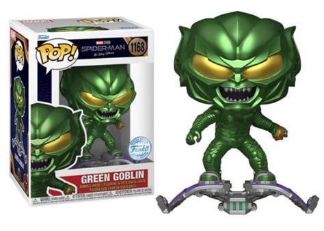 Funko Pop! Фигурка Зелёный Гоблин "металлик" из фильма "Нет пути домой"