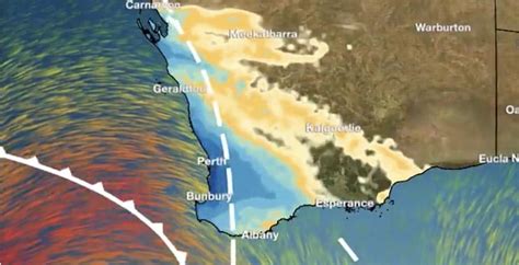 breaking perth  experience winter weather  weekend  perth