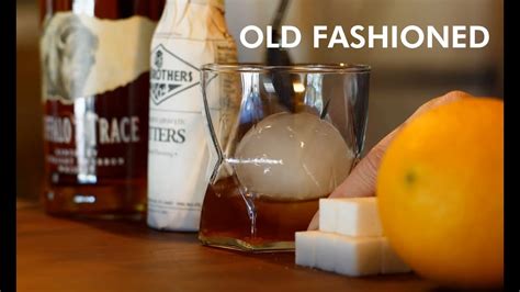 Classic Old Fashioned With Buffalo Trace Bourbon Outsider Whiskey