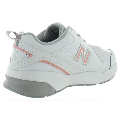 New Balance 608 V5 Womens Leather Workout Running Cross Training Shoes