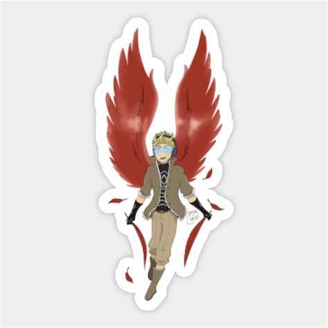 My Hero Academia Hawks My Hero Academia Sticker Teepublic