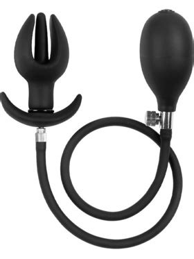 Rimba Inflatable Anal Tulip Shaped Plug With Pump 35 95