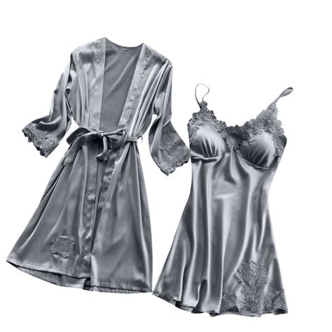 Odeerbi Women S Lingerie Dress Set Valentine S Day Lingerie Silk