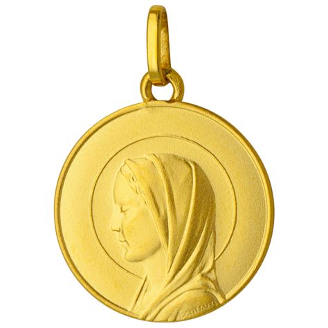 M Daille Sainte Vierge Or Jaune Ct Sur Premiercadeau