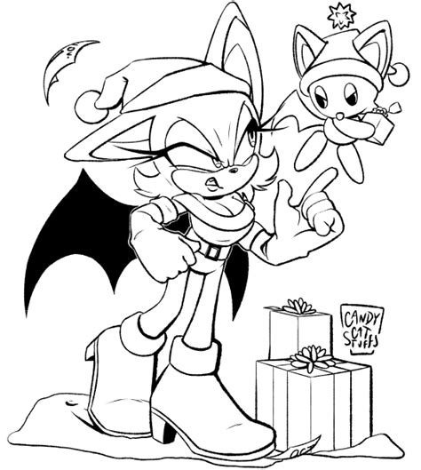 Rouge Sonic Coloring Pages Coloring Nation