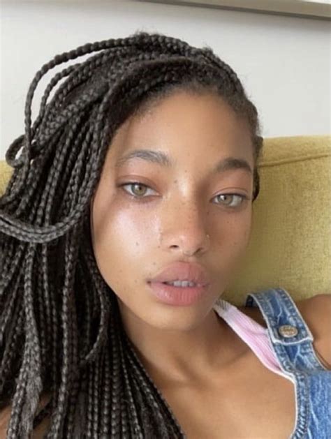 Shes So Hot Face Hair Hair Skin Willow Smith