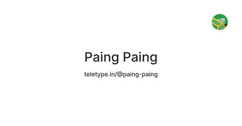 Paing Paing — Teletype