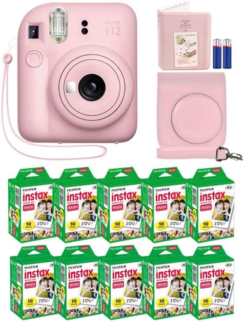 Набор Fujifilm INSTAX Mini 12 Blossom Pink Розовый Фотокамера ...
