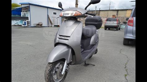 Honda Lead AF48 с кофром - YouTube