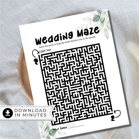 Free Printable Wedding Mazes Download Free Printable Wedding Mazes Png