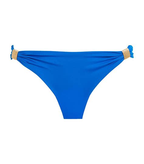 Womens Heidi Klein Blue The Baths Bikini Bottoms Harrods Countrycode