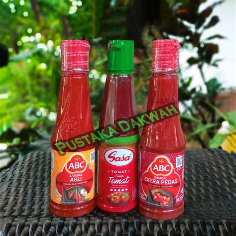 Jual Abc Sambal Asli Abc Sambal Extra Pedas Sasa Saus Tomat Saos Botol