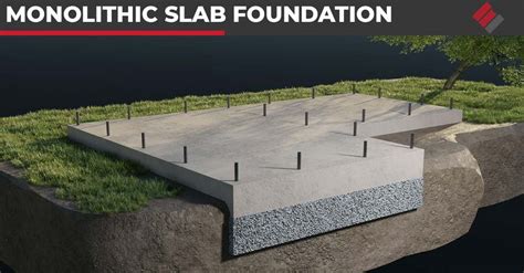 Monolithic Slab Foundation Diagram