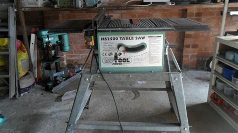 Nutool Table Saw Hs 2500 1500w Working Order Been In Storage For A While In Hull East