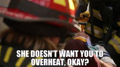 Yarn She Doesn T Want You To Overheat Okay Station S E Too Darn Hot Video