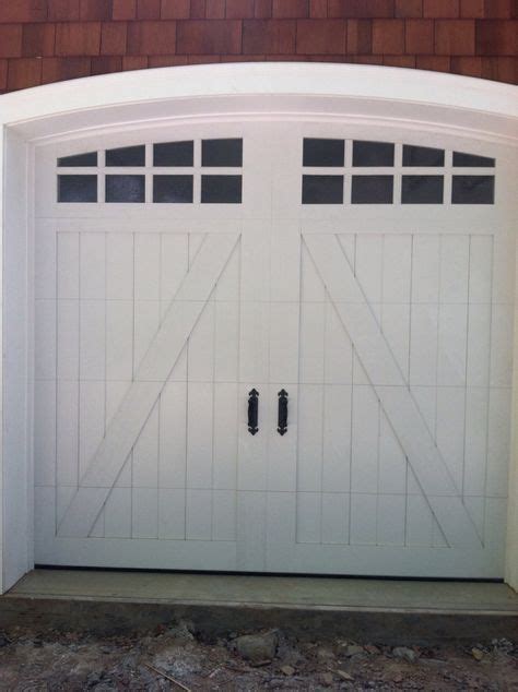 Clopay Canyon Ridge Collection Faux Wood Carriage House Door Comes