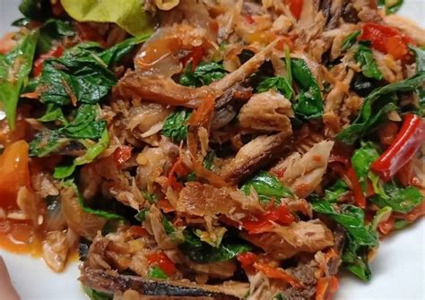 Resep Tongkol Suwir Pedas Kemangi Yang Simple Dan Enak Menu Kumpul