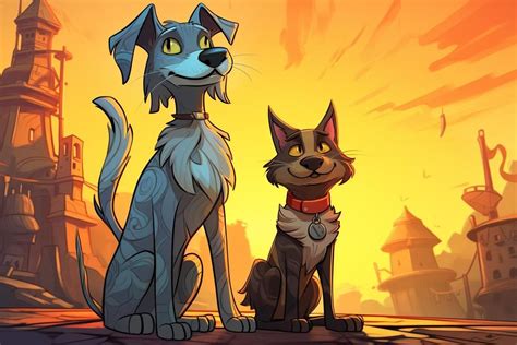 Canine Companionship Graphic by Ranya Art Studio · Creative Fabrica