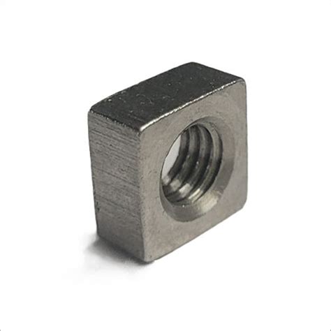 Silver 8 Mm Stainless Steel Square Nut At Best Price In Mira Bhayandar