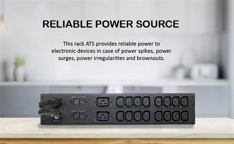 APC AP7724 Rack Automatic Transfer Switch(ATS) : Amazon.in: Computers ...