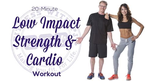 20 Minute Low Impact Strength And Cardio All Levels Youtube